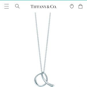 Tiffany Letter “A” Pendant